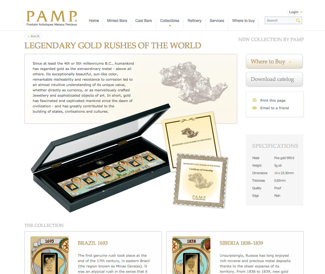 Pamp collectable