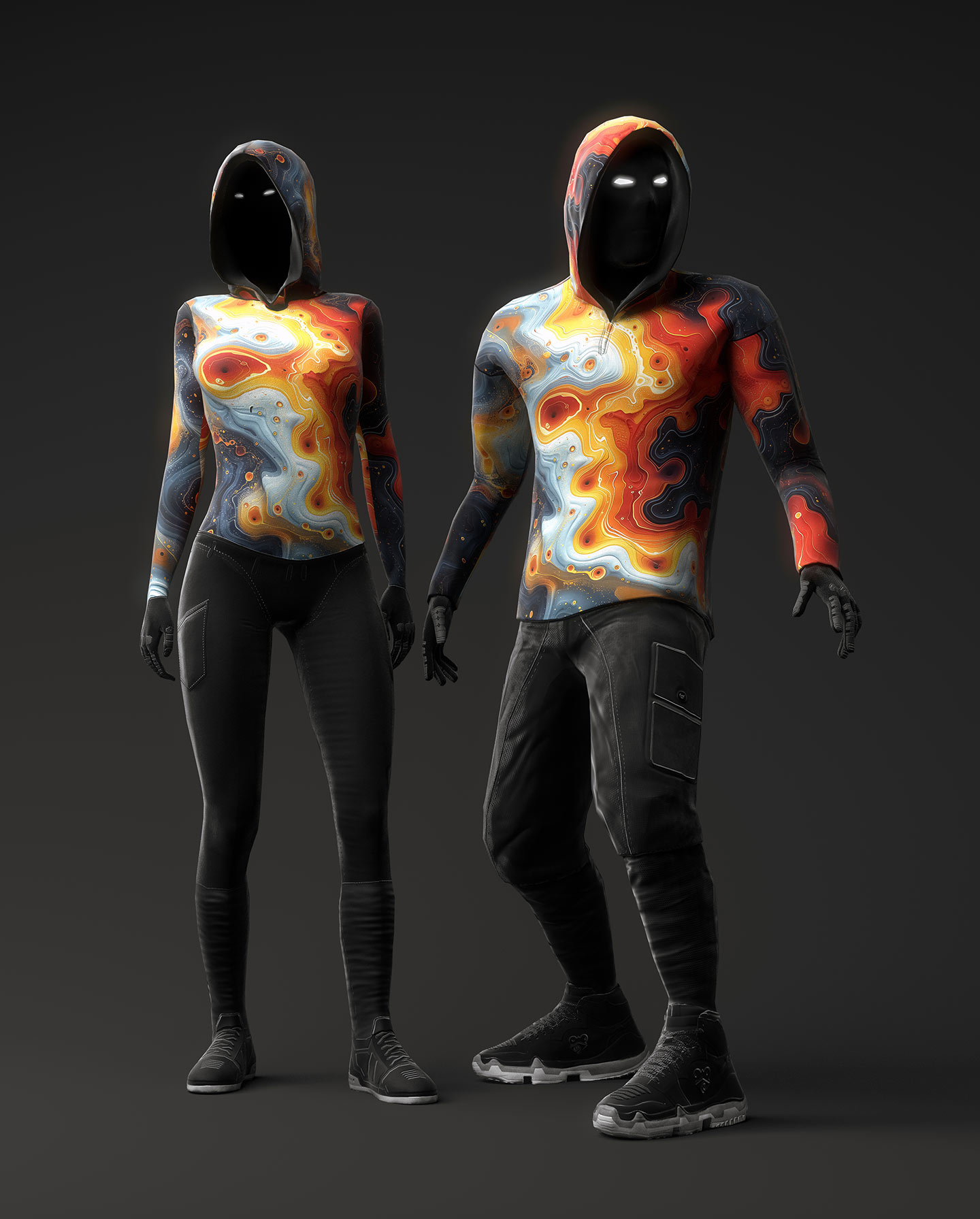 Art wearing avatars